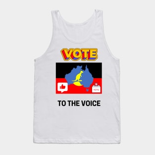 Vote Yes To The Voice Indigenous Voice To Parliament Tank Top